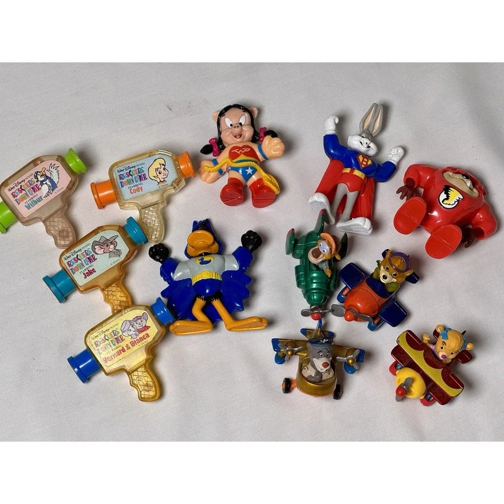 1989 McDonald's Disney Rescuers Down Under Tailspin Toys Lot